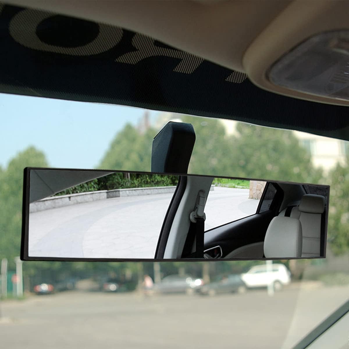 HD Wide-Angle Rearview Mirror – Universal Clip-On Panoramic Mirror