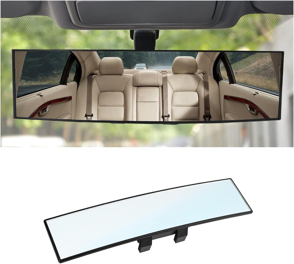 HD Wide-Angle Rearview Mirror – Universal Clip-On Panoramic Mirror