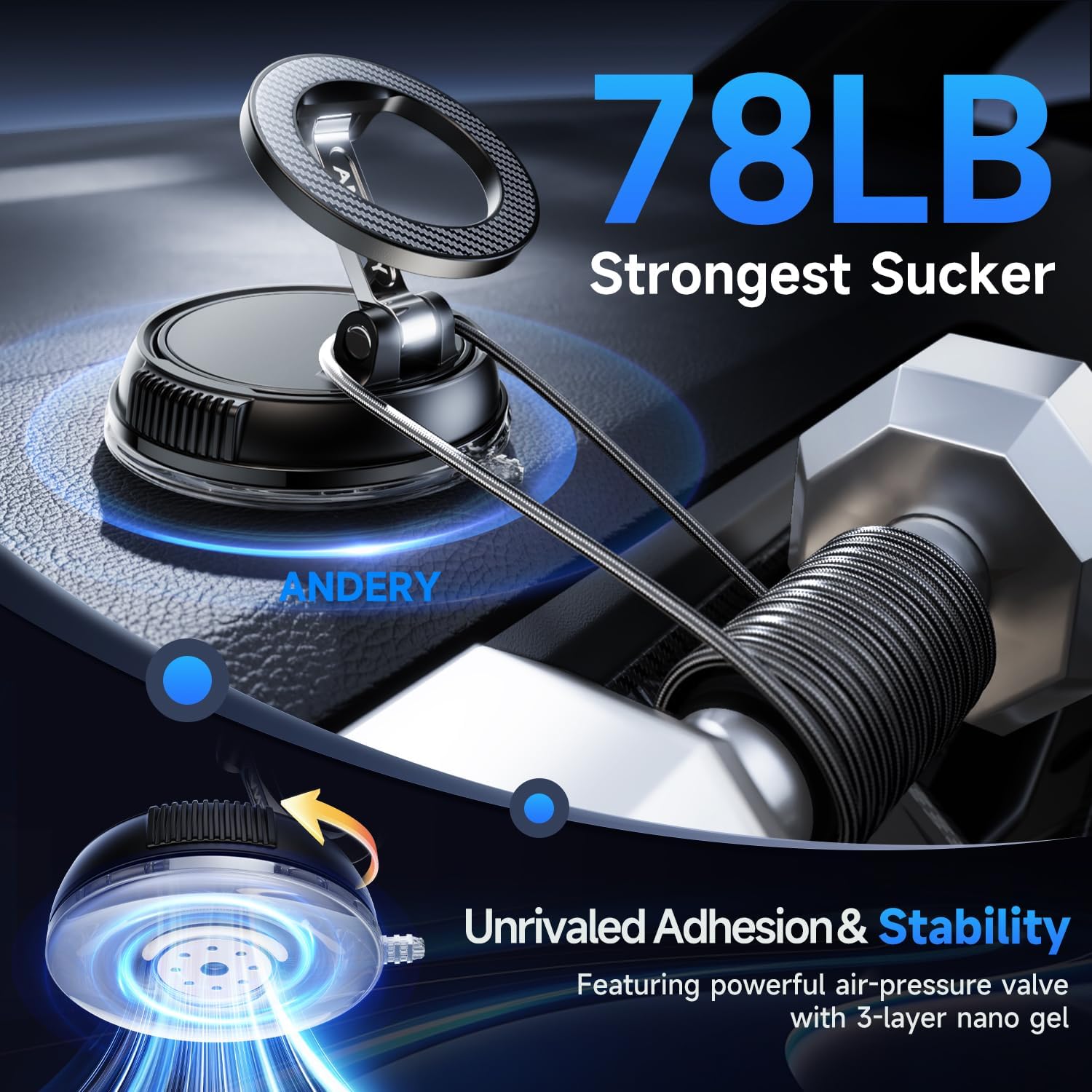 Magnetic Car Phone Mount