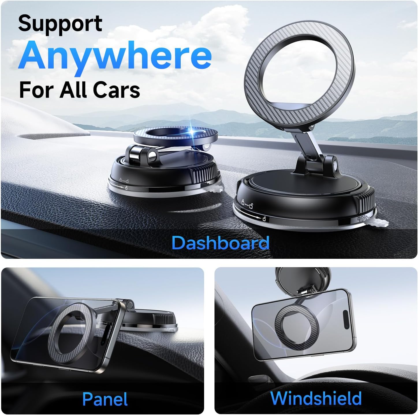 Magnetic Car Phone Mount